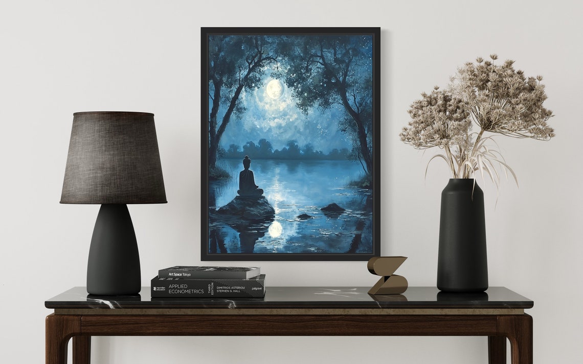 Buddha Nirvana Poster Art Print Religion Wall Art Decoration Artwork - Image 2