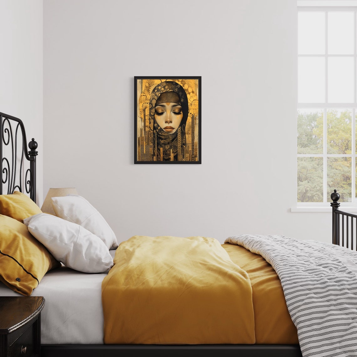 Islamic Woman Poster Art Print Religion Wall Art Decoration Artwork - Image 3