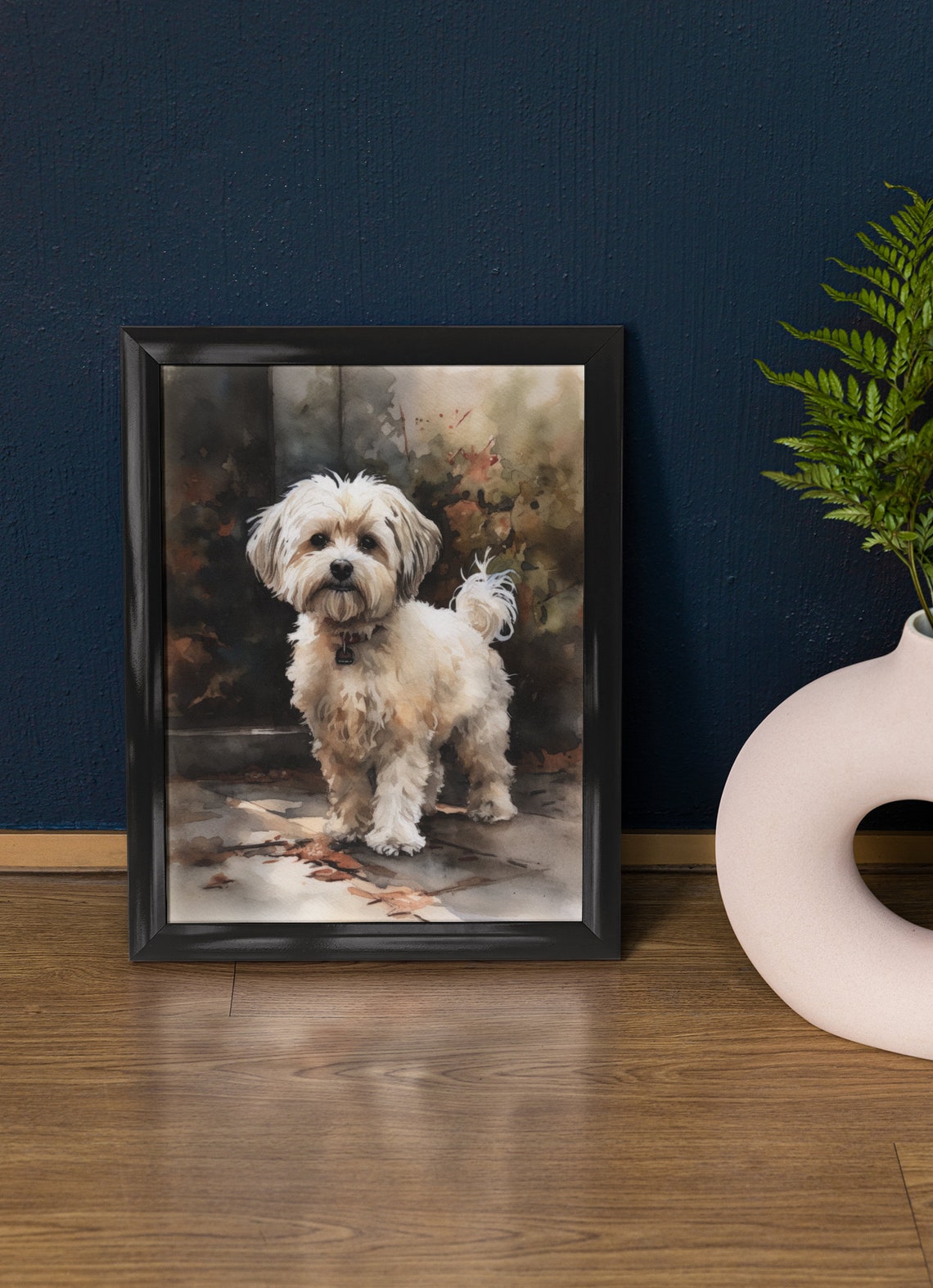 Havanese Dog Art Print Dog Wall Art Animal Art Print Animal Art Poster Dog Lover Gift Colorful Animal Wall Art Cool Dog Art