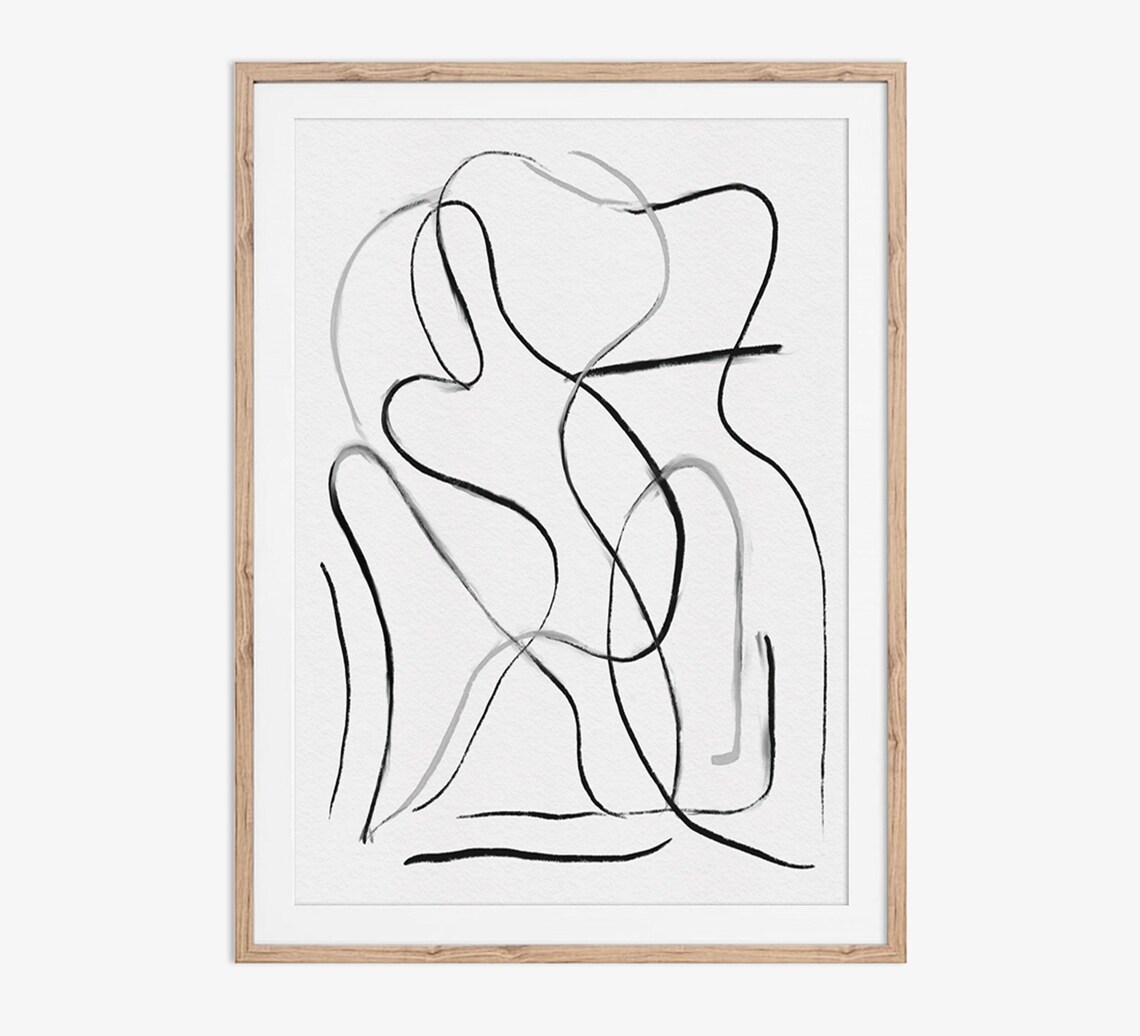 Dynamic Lines, Minimal Abstract Painting