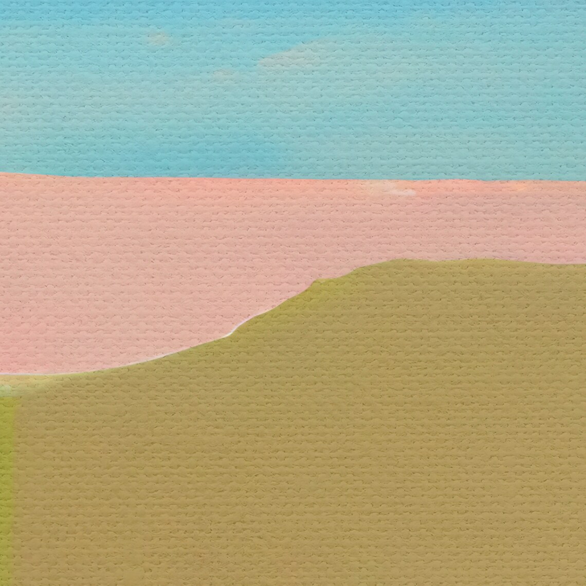 Landscape Painting Series No10 Minimal Abstract Artwork - Image 2