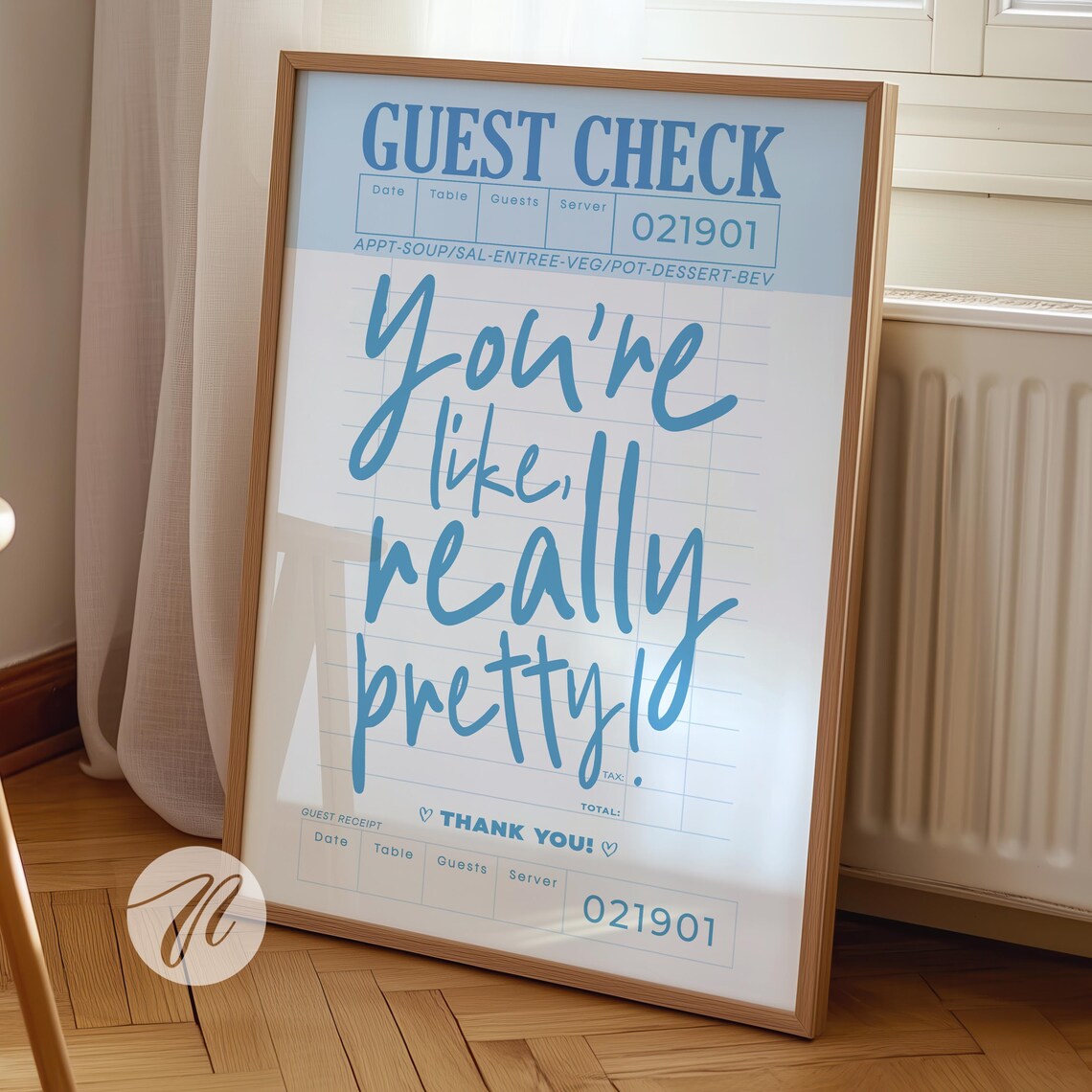 Youre Like Really Pretty Guest Check Coastal Cowgirl