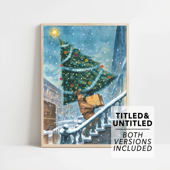 The New Yorker Magazine Cover Print December 16 2019 Issue Poster Trendy Wall Art Gift For Her Prints Tny164