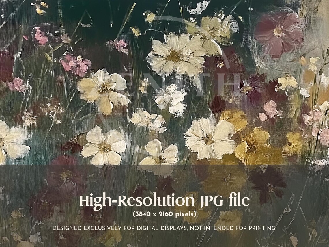 Spring Wildflowers Botanical Floral Vintage Artwork - Image 3