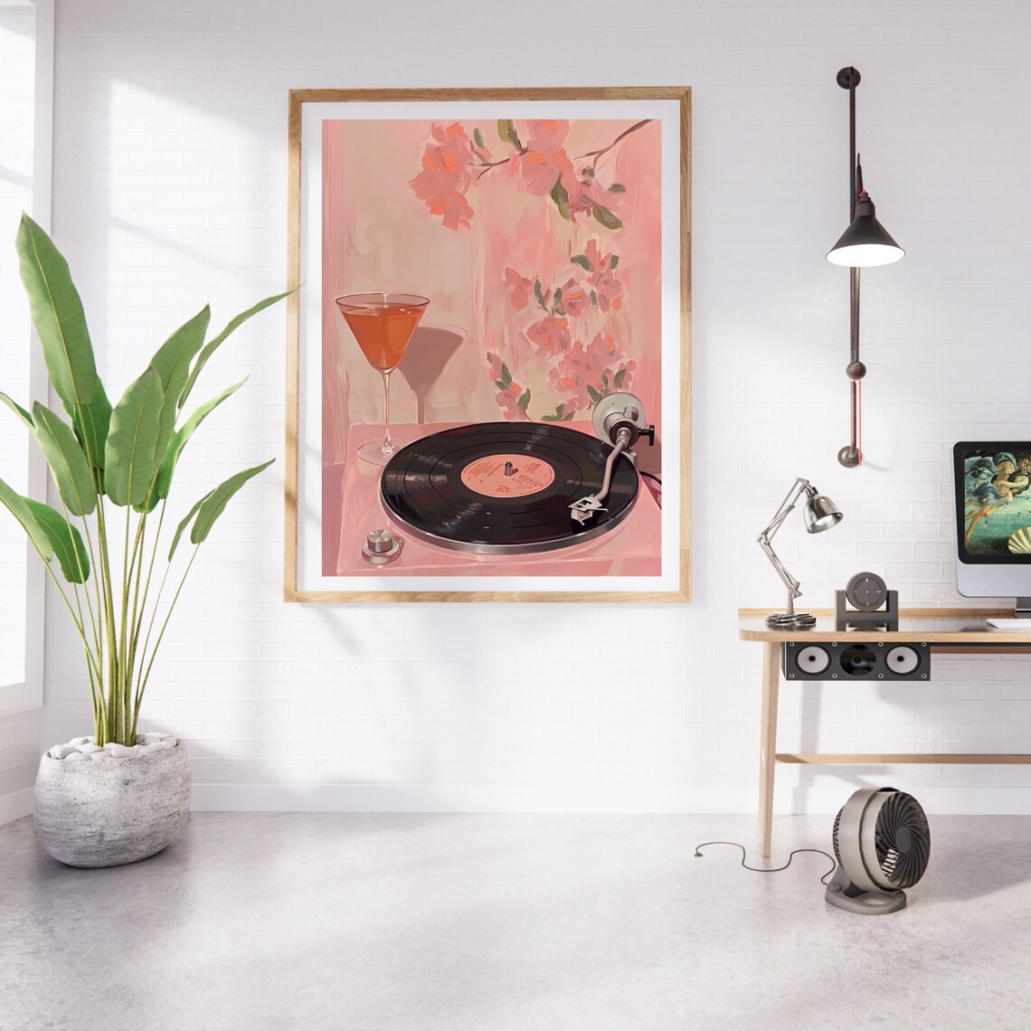 Vintage Record Aperol Spritz Music Poster Print - Image 2