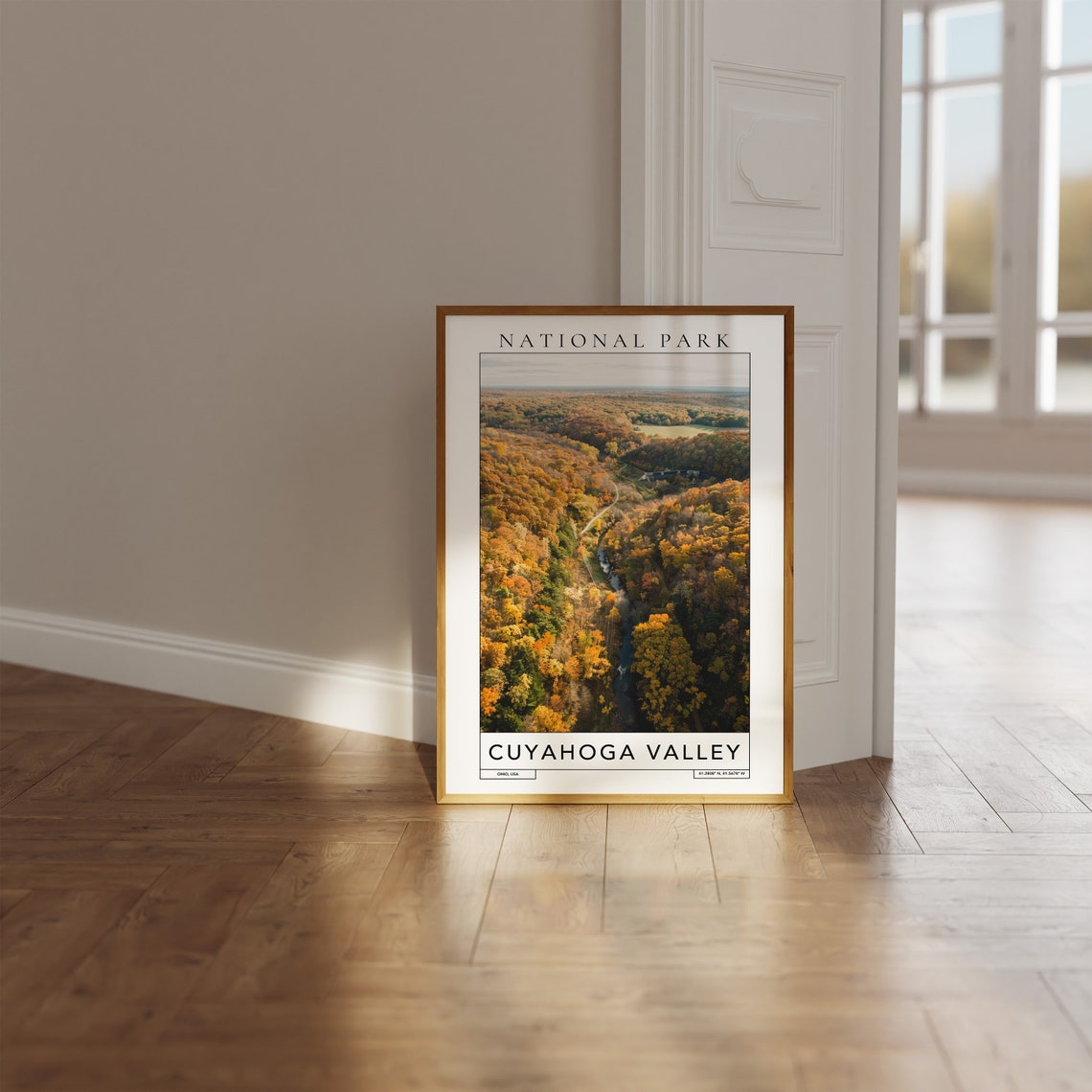 Cuyahoga Valley National Park Travel Print Cuyahoga Ohio Print Cuyahoga National Park Cuyahoga National Park Poster Cuyahoga Wall Art - Image 3
