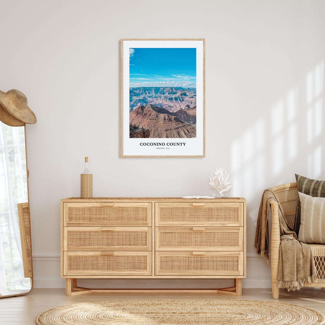 Coconino County Arizona Grand Canyon Layered Cliffs Photo Poster - Image 2