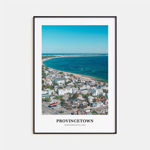 Provincetown Travel Poster, Massachusetts USA