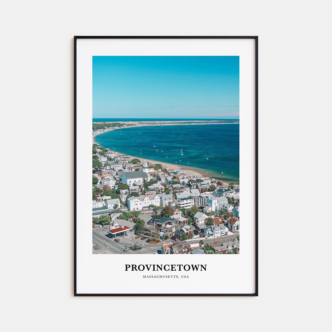 Provincetown Travel Poster, Massachusetts USA