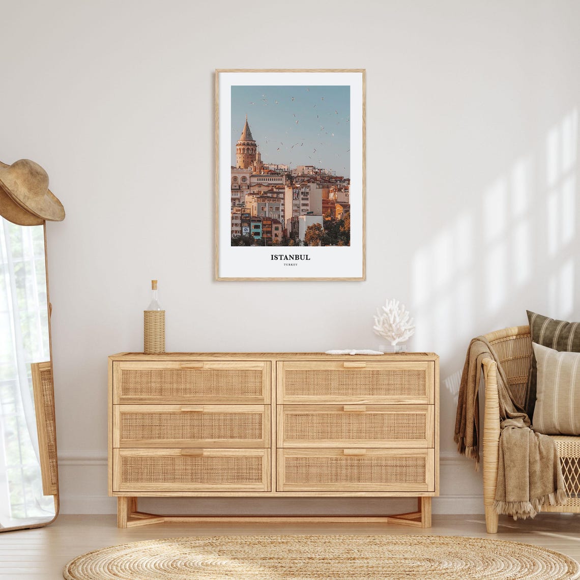 Istanbul Print Istanbul Photo Poster Istanbul Travel Wall Art Istanbul Map Print Istanbul Photography Print Istanbul Wall Dcor Turkey - Image 2
