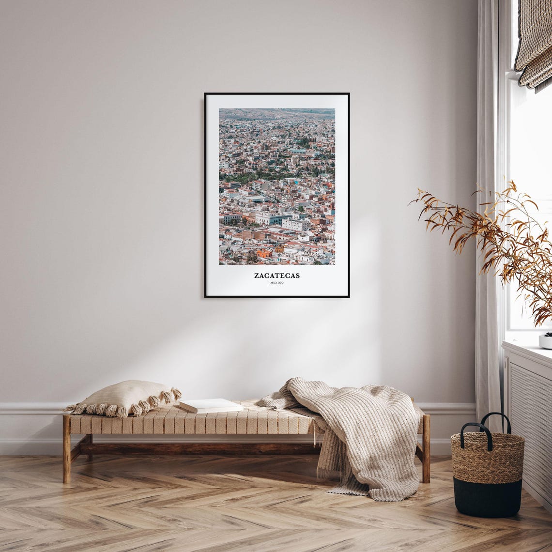 Zacatecas Print Zacatecas Photo Poster Zacatecas Travel Wall Art Zacatecas Map Print Zacatecas Photography Print Zacatecas Mexico - Image 3