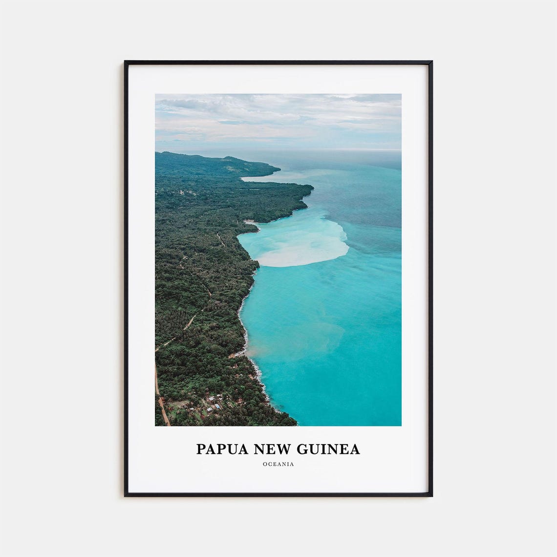 Papua New Guinea Print Papua New Guinea Photo Poster Papua New Guinea Travel Wall Art Papua New Guinea Map Papua New Guinea Oceania