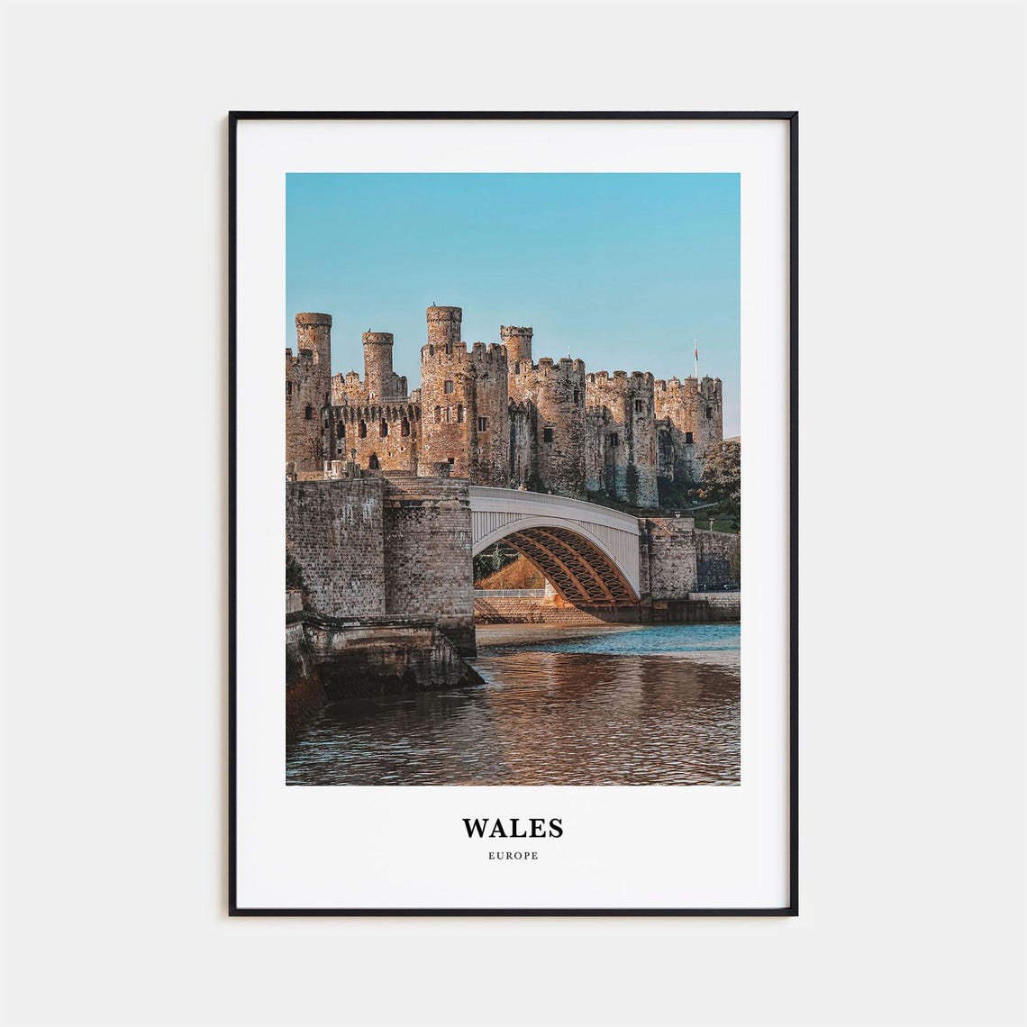 Wales Print Wales Photo Poster Wales Travel Wall Art Wales Map Print Wales Photography Print Wales Wall Dcor Europe
