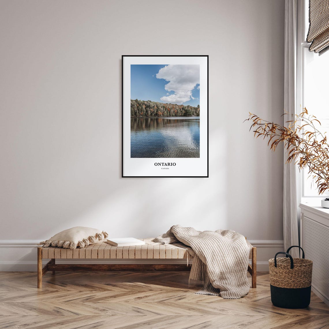 Ontario Print Ontario Photo Poster Ontario Travel Wall Art Ontario Map Print Ontario Photography Print Ontario Wall Dcor Canada - Image 3