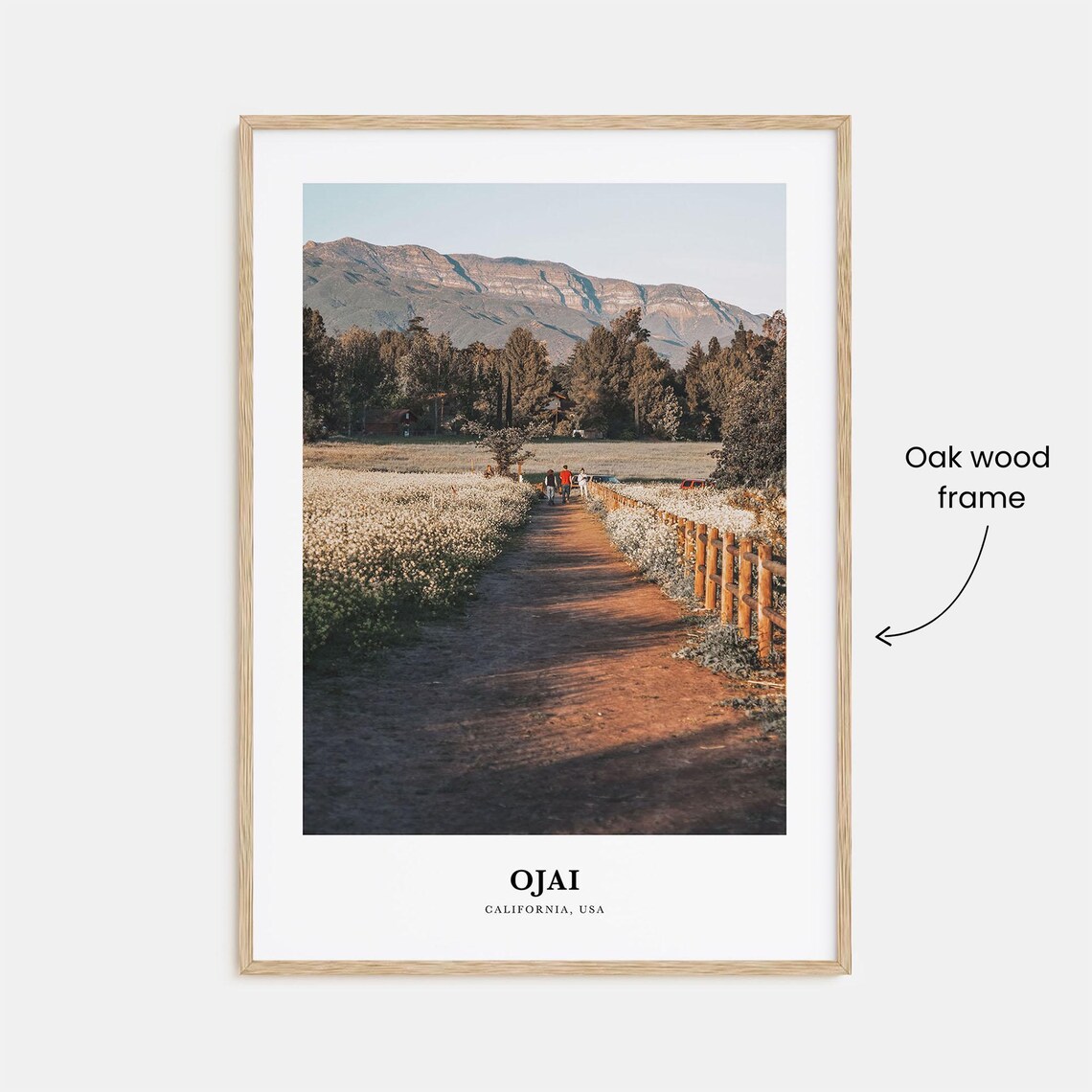 Ojai Travel Poster, California USA Wall Art - Image 3