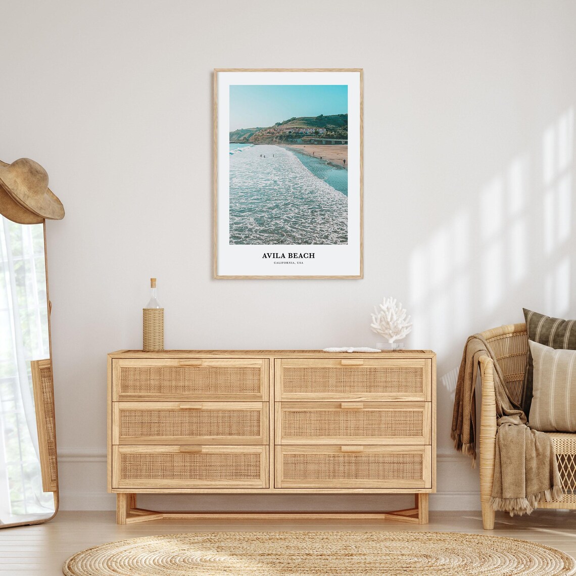 Avila Beach Travel Poster, California Place Print - Image 2