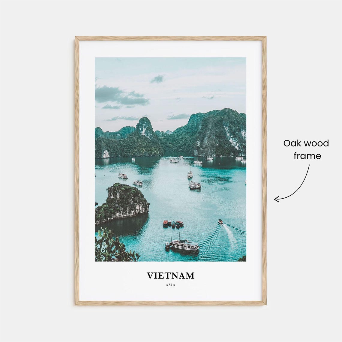 Vietnam Print Vietnam Photo Poster Vietnam Travel Wall Art Vietnam Map Print Vietnam Photography Print Vietnam Wall Dcor Asia - Image 3