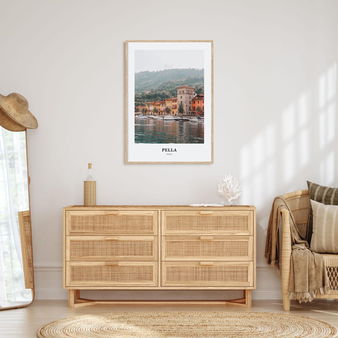 Pella Print Italy No 2 Pella Photo Poster Pella Travel Wall Art Pella Map Print Pella Photography Print Pella Wall Dcor - Image 2