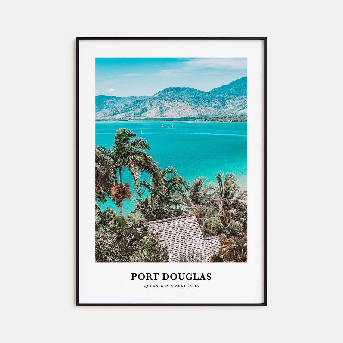 Port Douglas Queensland Australia Tropical Beach Photo Poster