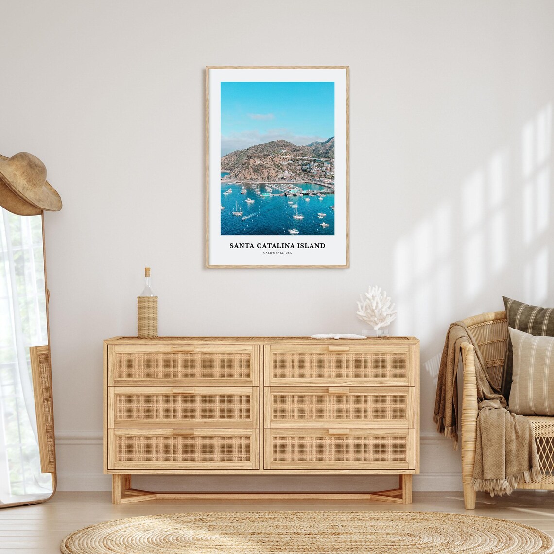 Santa Catalina Island Travel Poster, California USA - Image 2