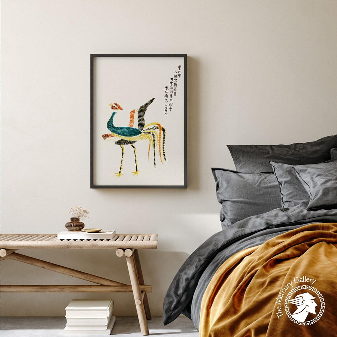 Taguchi Tomoki Birds, Vintage Japanese Art Print - Image 2