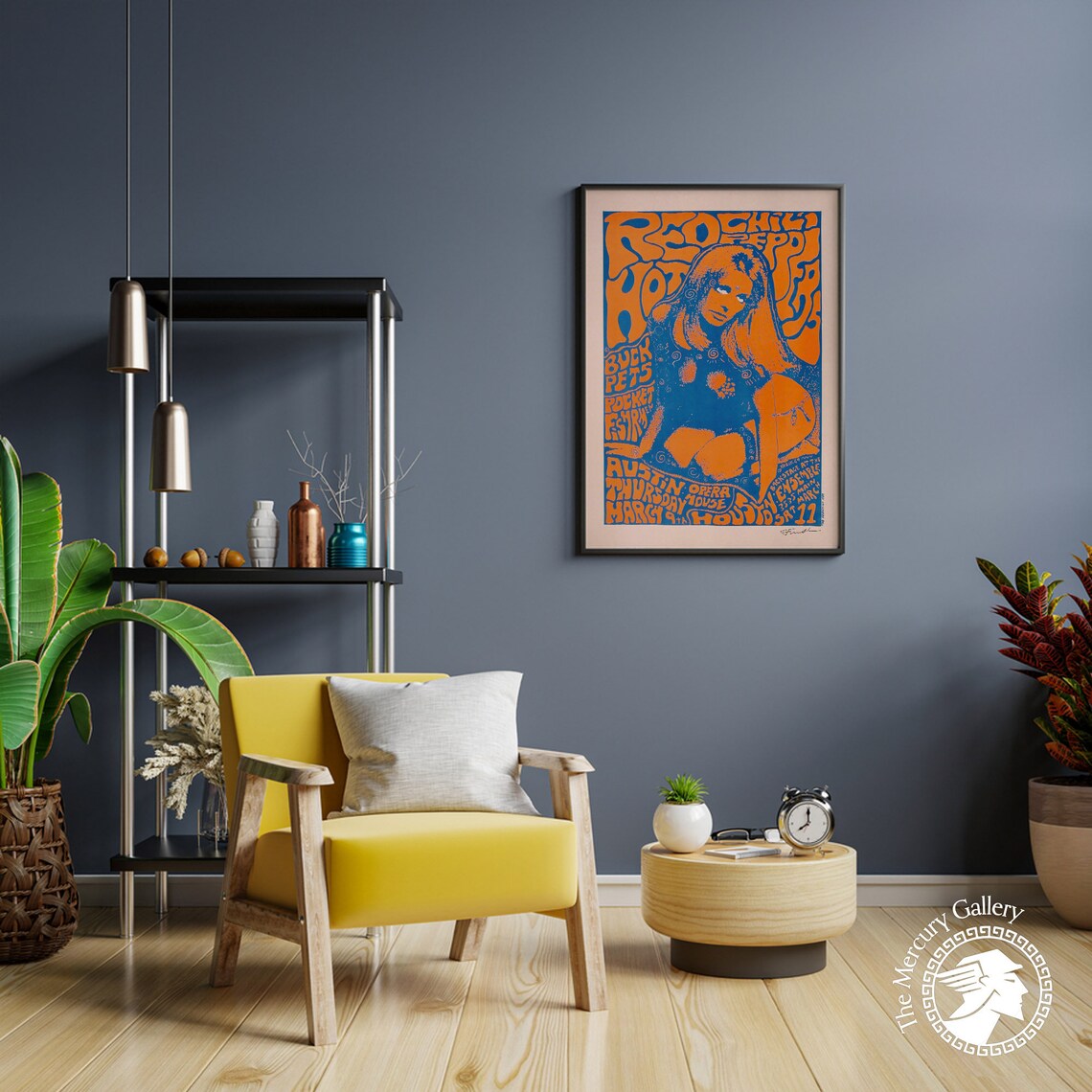 Red Hot Chilli Peppers Vintage Music Poster Print - Image 6