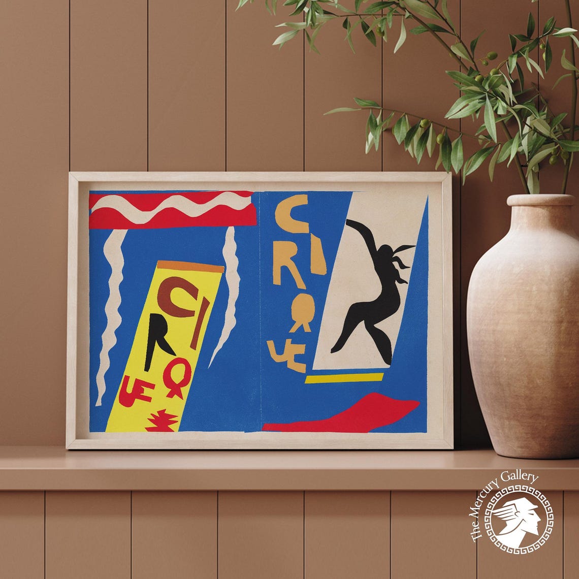 Henri Matisse Jazz The Circus Colorful Cut Out Collage Art Poster - Image 4