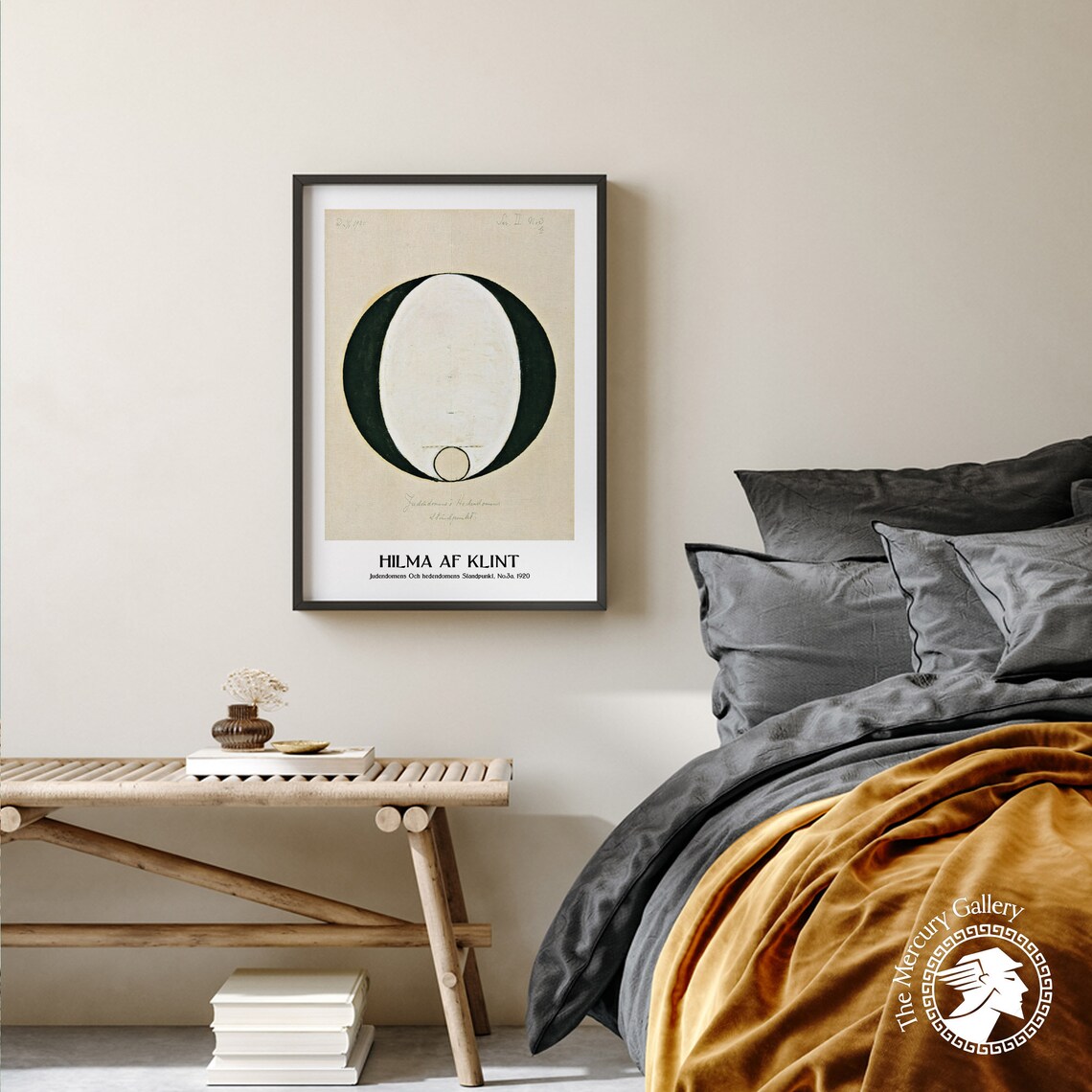 Hilma Af Klint Vintage Exhibition Art Print - Image 6