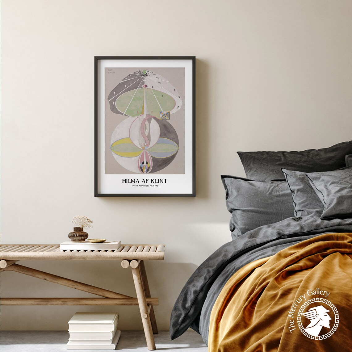 Hilma Af Klint Swedish Modern Abstract Poster - Image 3