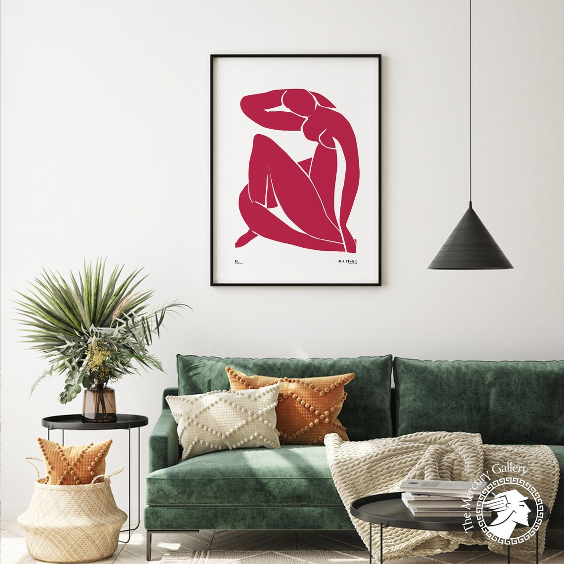 Matisse Style Nude Cutout Exhibition Poster - Image 5
