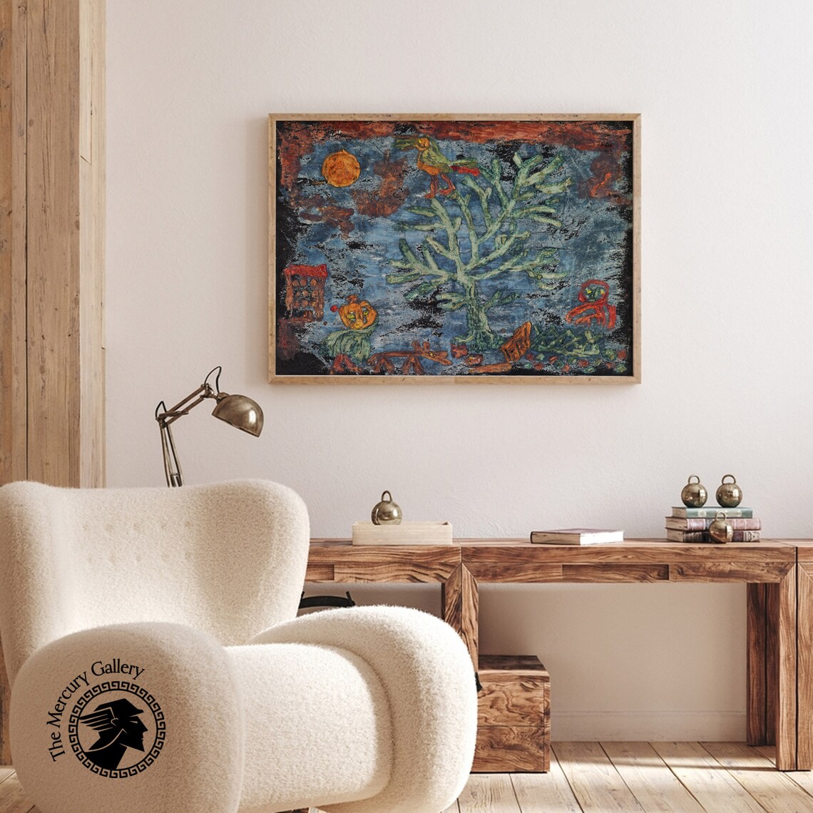 Paul Klee Exhibition Poster, Mid-Century Abstract Art - Image 3