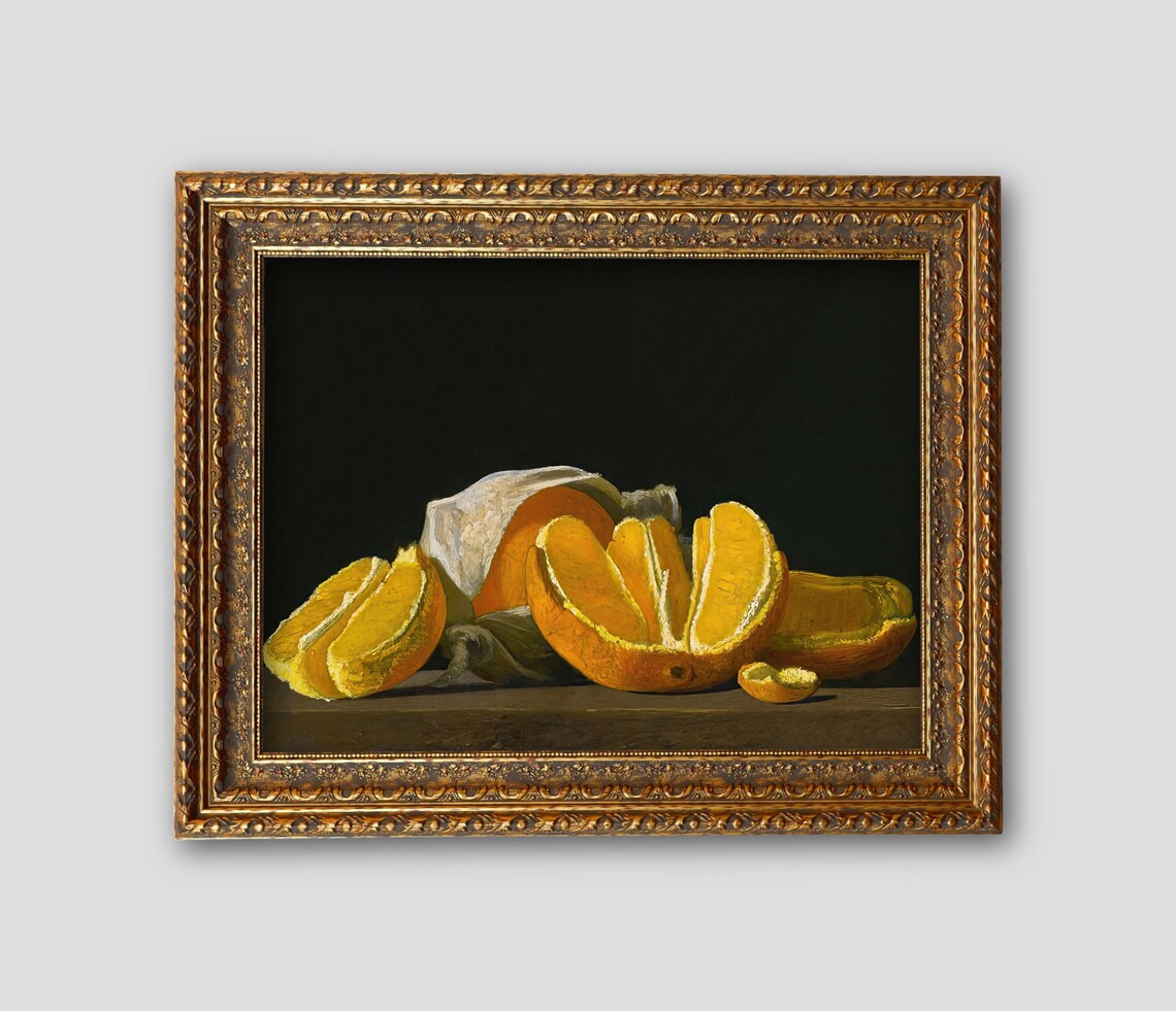 Oranges Wall Art Fruit Wall Art Vintage Wall Art Kitchen Wall Art Citrus Wall Art Wall Art 48 - Image 2