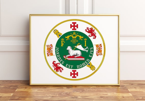 Puerto Rico State Seal Poster Print Wall Dcor