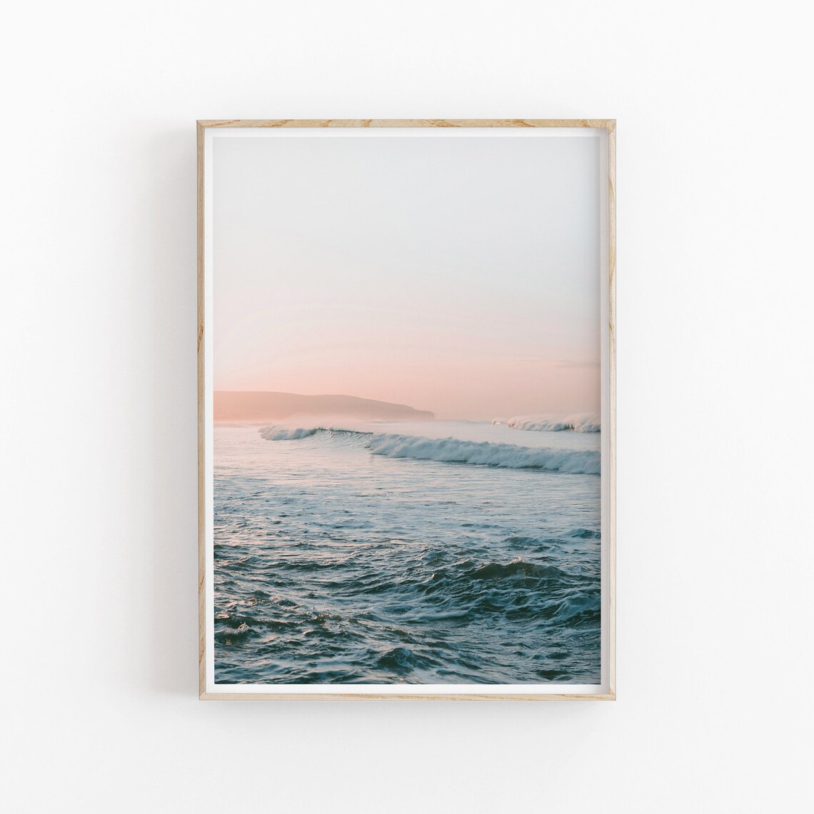 Beach Modern Minimalist Art Print, Ocean - Image 2