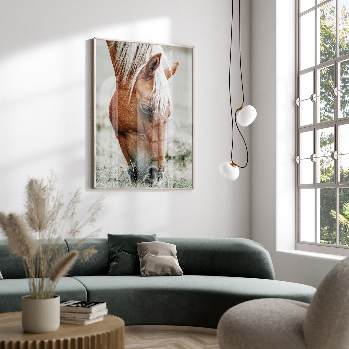 Wild Horse Nature Art Print, Living Room Decor - Image 2