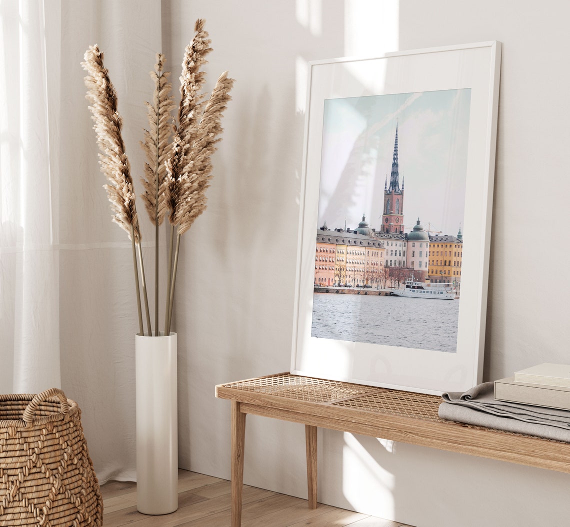 Sweden City Print Wall Art Print - Image 2