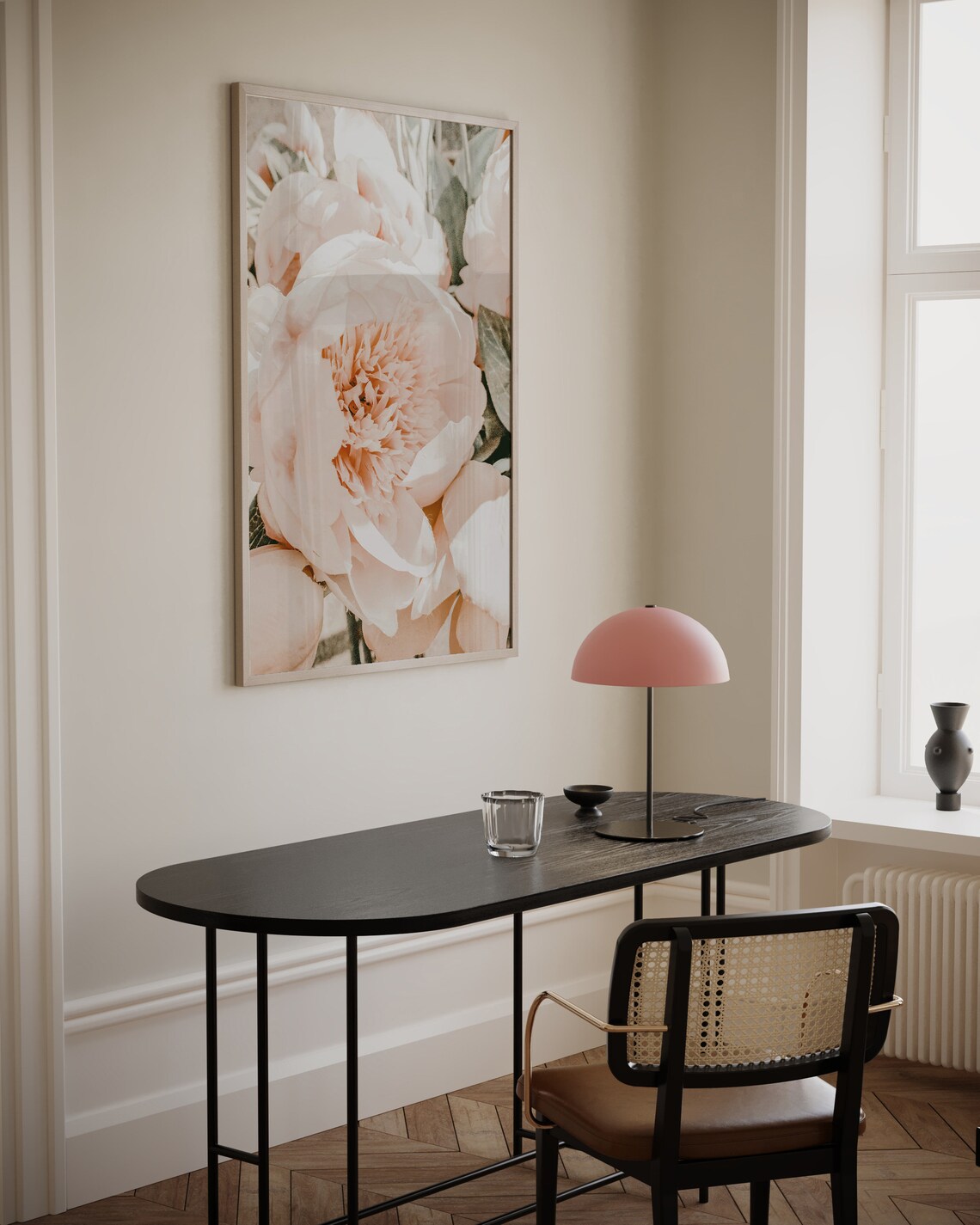 Summer Flowers Print, Modern Minimalist Poster - Image 2