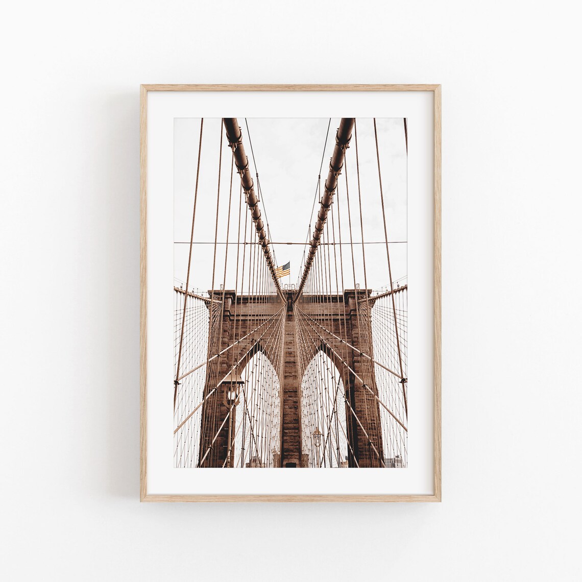 New York Cityscape Photography Art Print, Manhattan