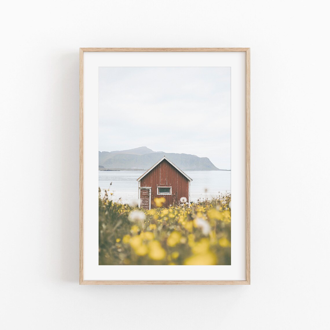 Norway Cityscape Photography Art Print, Nordic