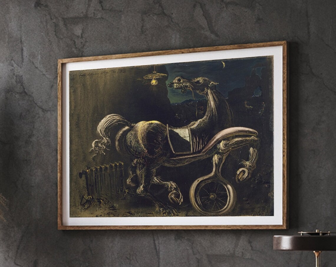 Salvador Dali Poster, Debris of an Automobile