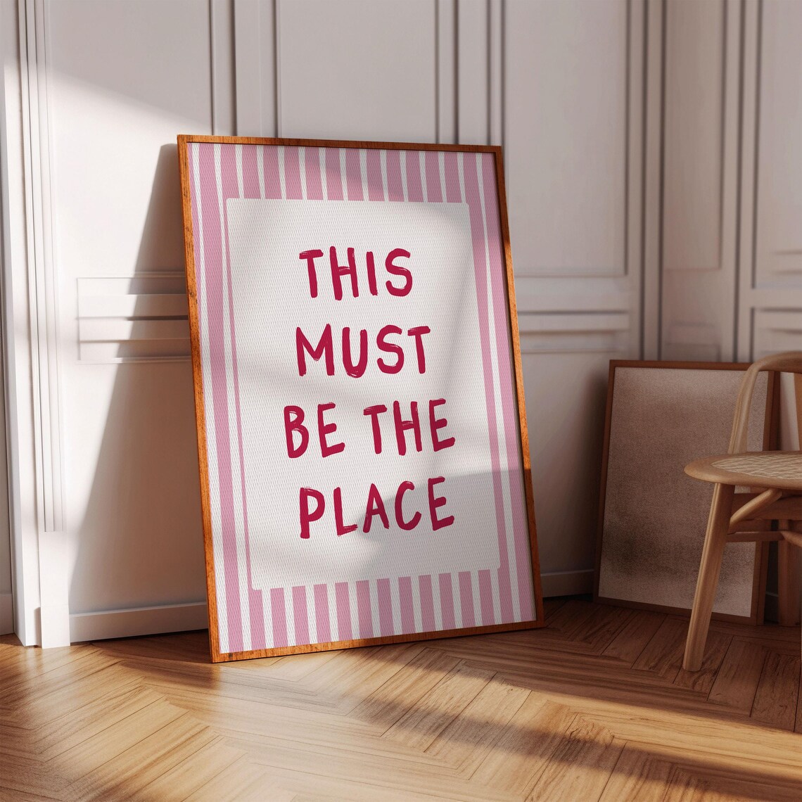 This Must Be The Place Girly Wall Art Print