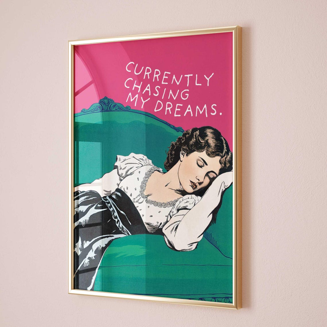 Funny Girl Vintage Poster