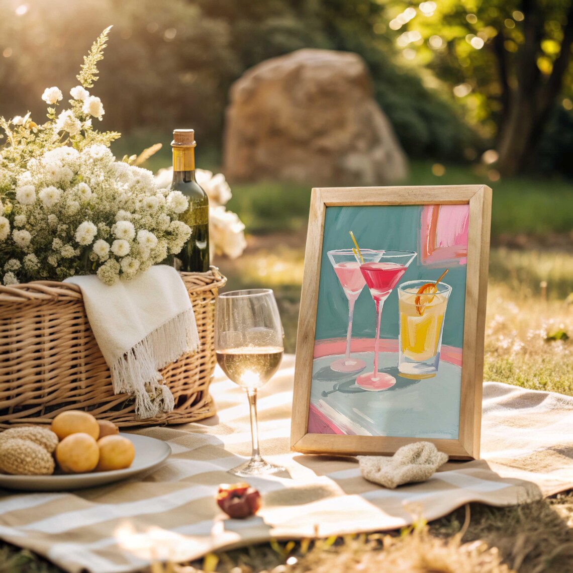 Cocktail Poster, Signature Drinks Art Print