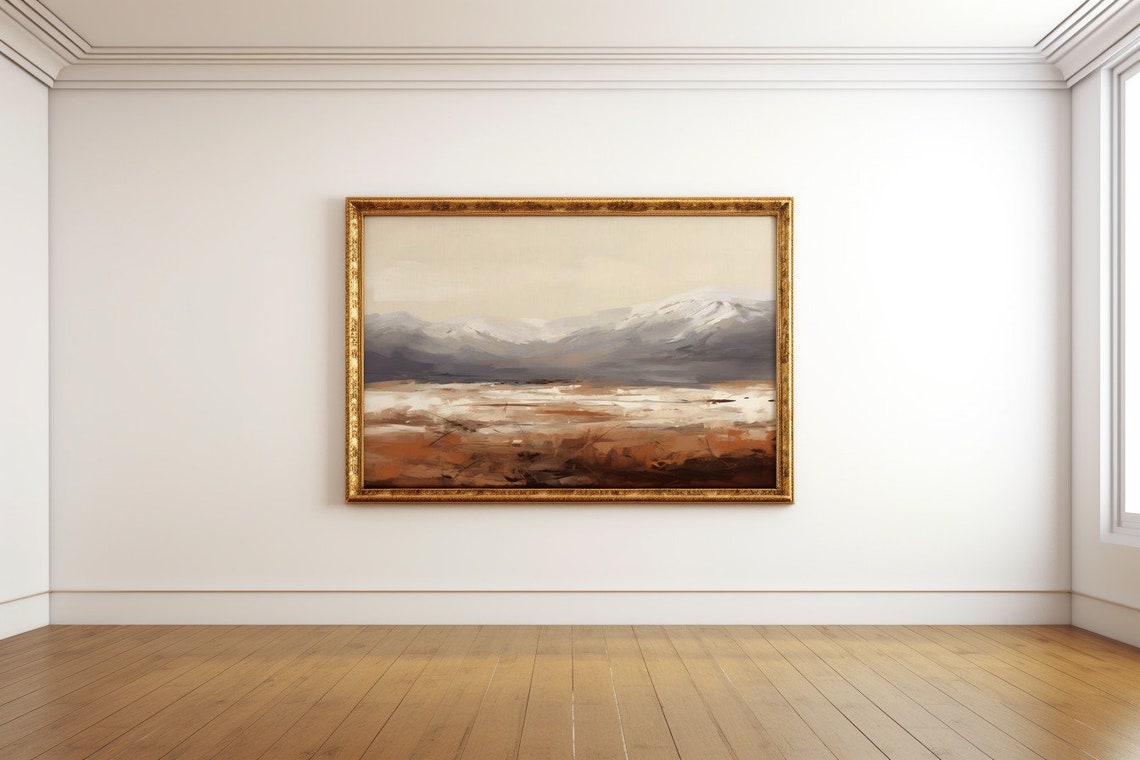 Mountain Majesty Antique Print - Image 2