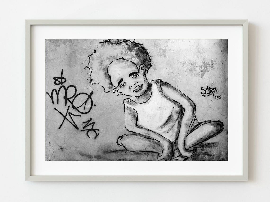 Boy Wall Art And Graffiti Textured Havana