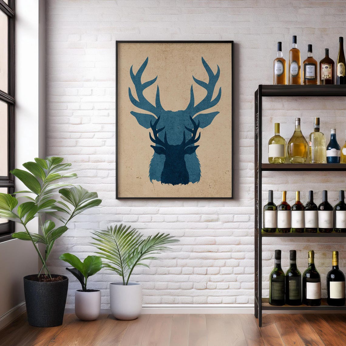 Vintage Style Stag Poster - Image 2