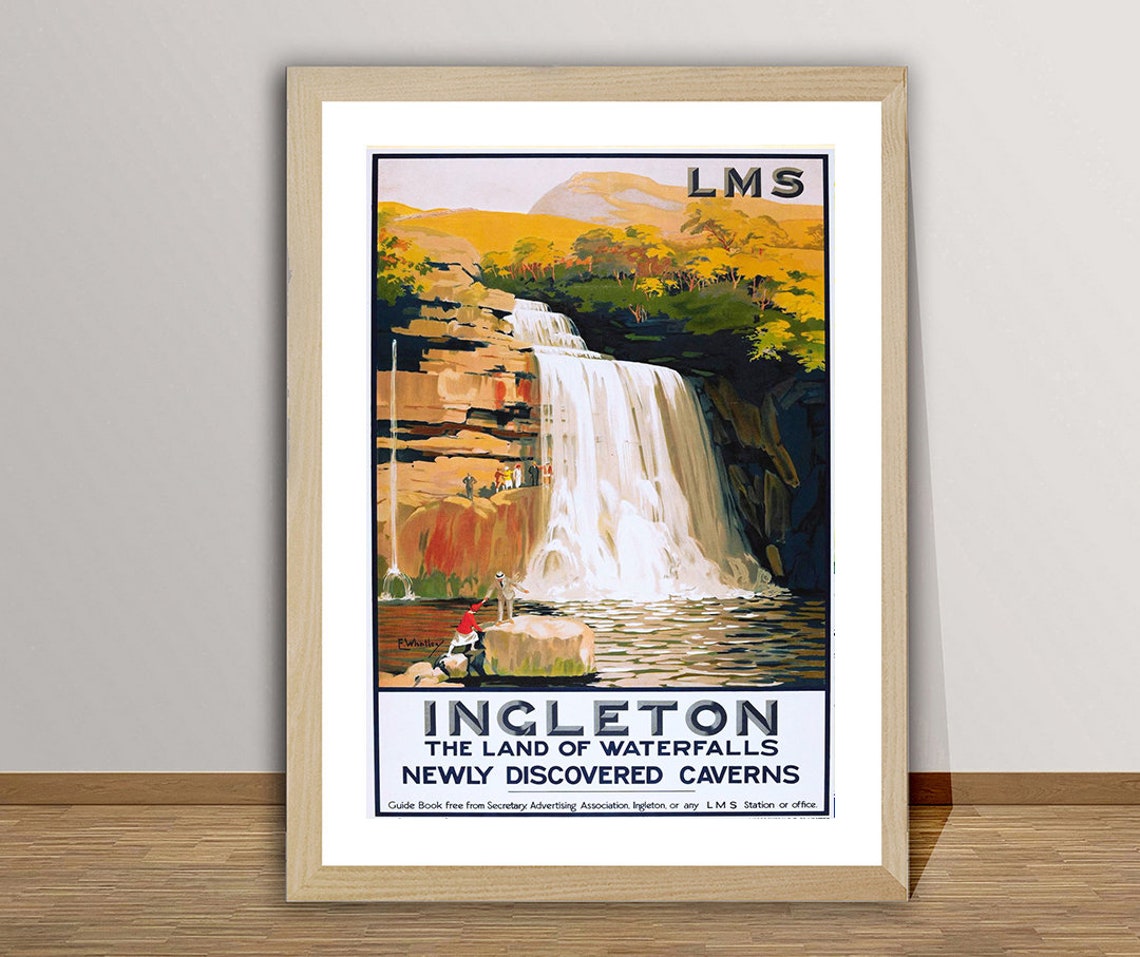 Australia Her Natural and Industrial Resources Vintage Map Poster