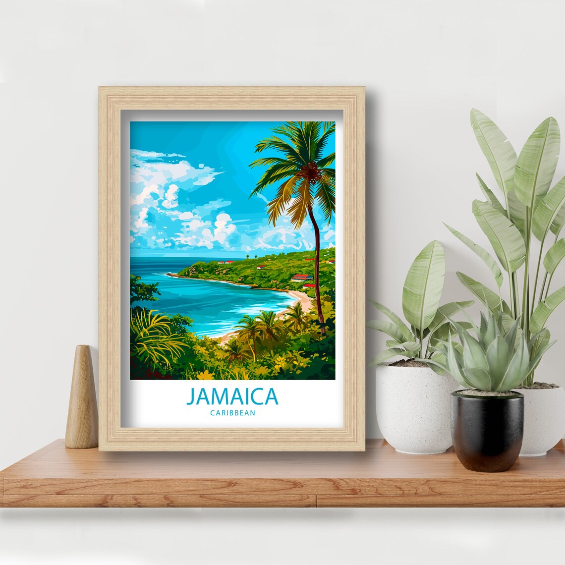 Jamaica Travel Poster, Caribbean Island Wall Decor - Image 5