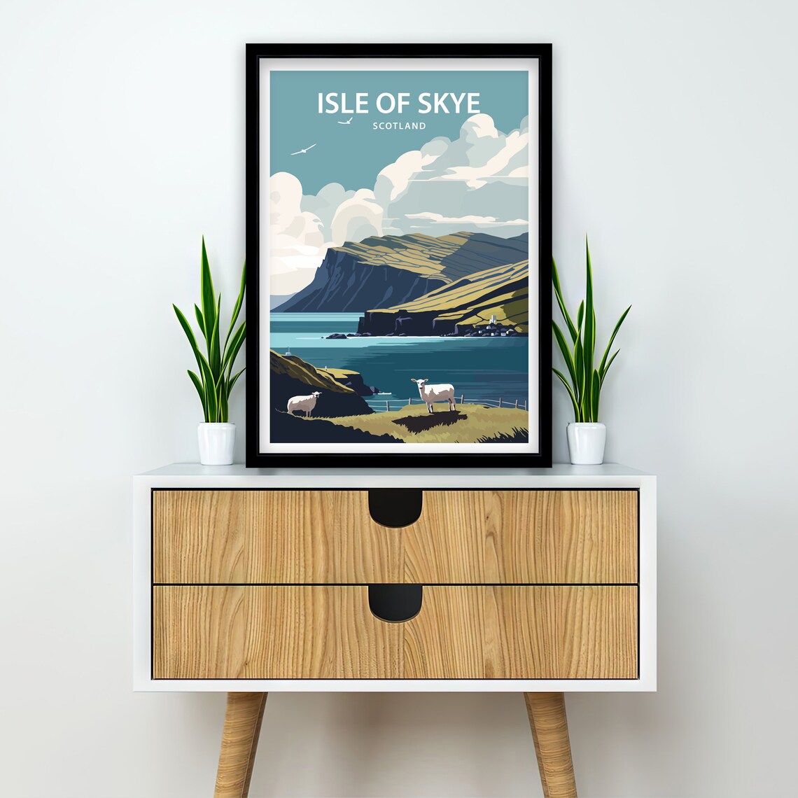 Isle Of Skye Scotland Wall Art Travel Poster - Image 2