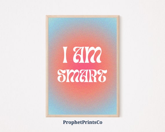Daily Affirmations Poster Print Self Love Healing Wall Art Self Gift Mental Health Home Dcor Wall Art Digitial